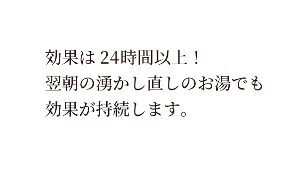 本物の重炭酸入浴剤・ホットバブルプロ